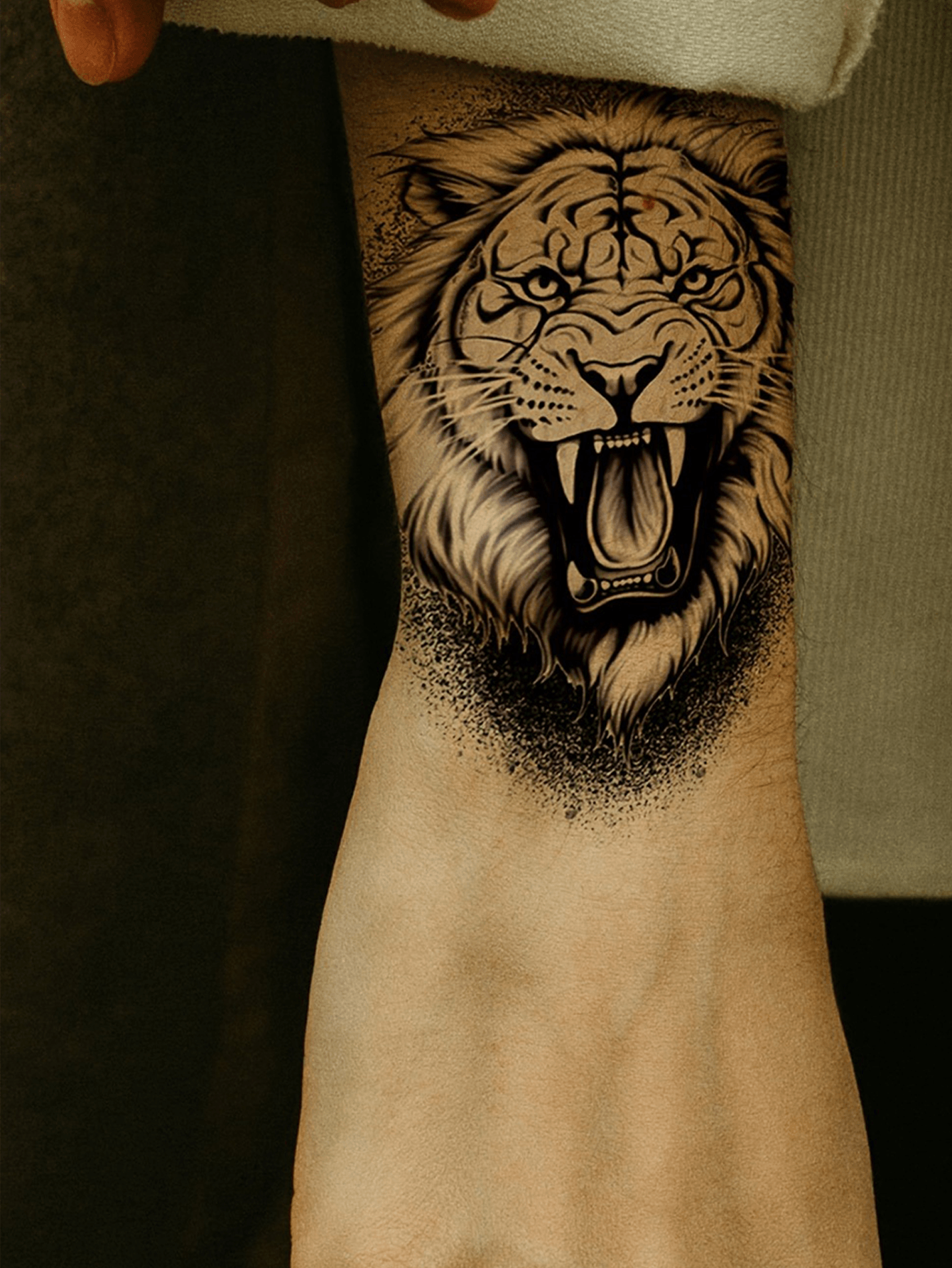 Animal Beast Pattern Waterproof temporary Tattoo